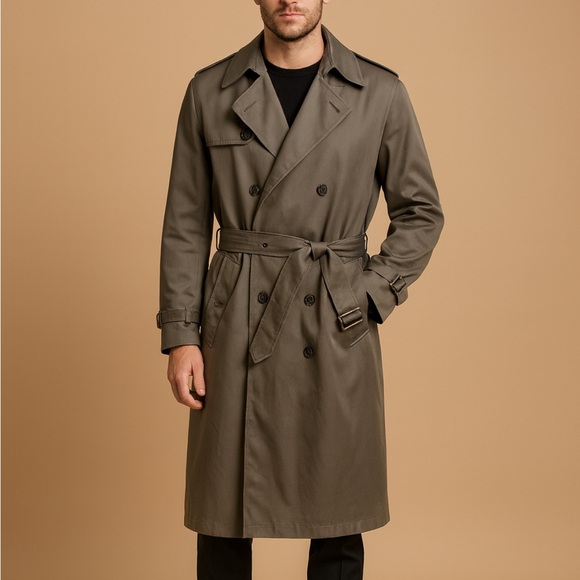 thames Other - Thames London Fog Men's Classic Tan Trench Coat